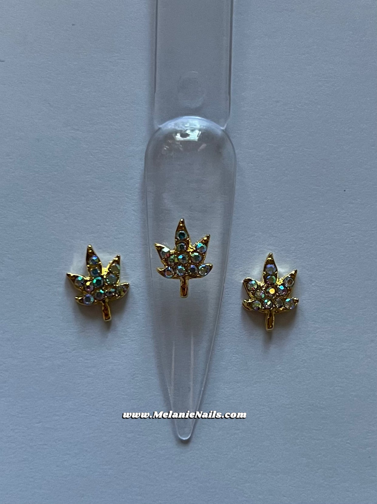 Leaf Nail Charms