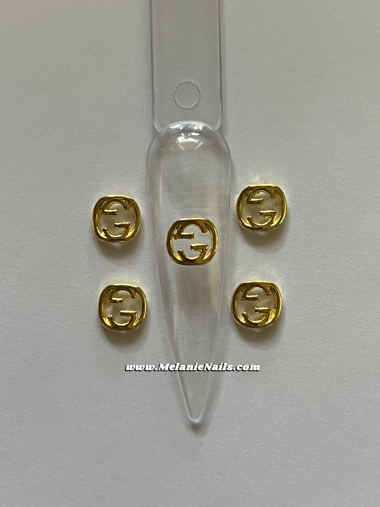 GG Gold Nail Charms