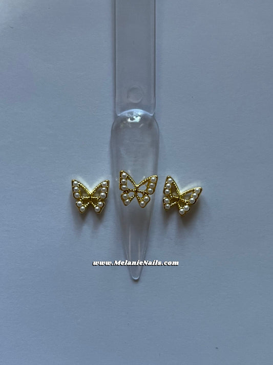 Butterfly Nail Charms