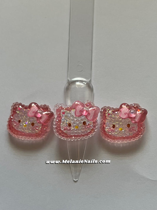 Kawaii Kitty Nail Charms