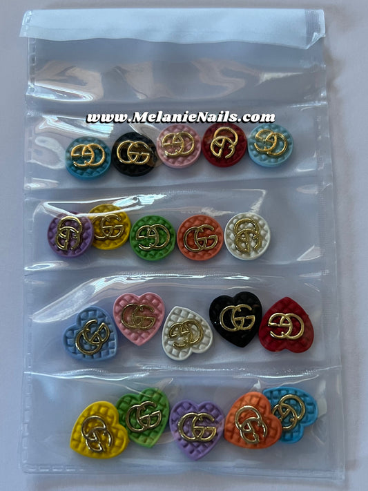 GG Nail Charms