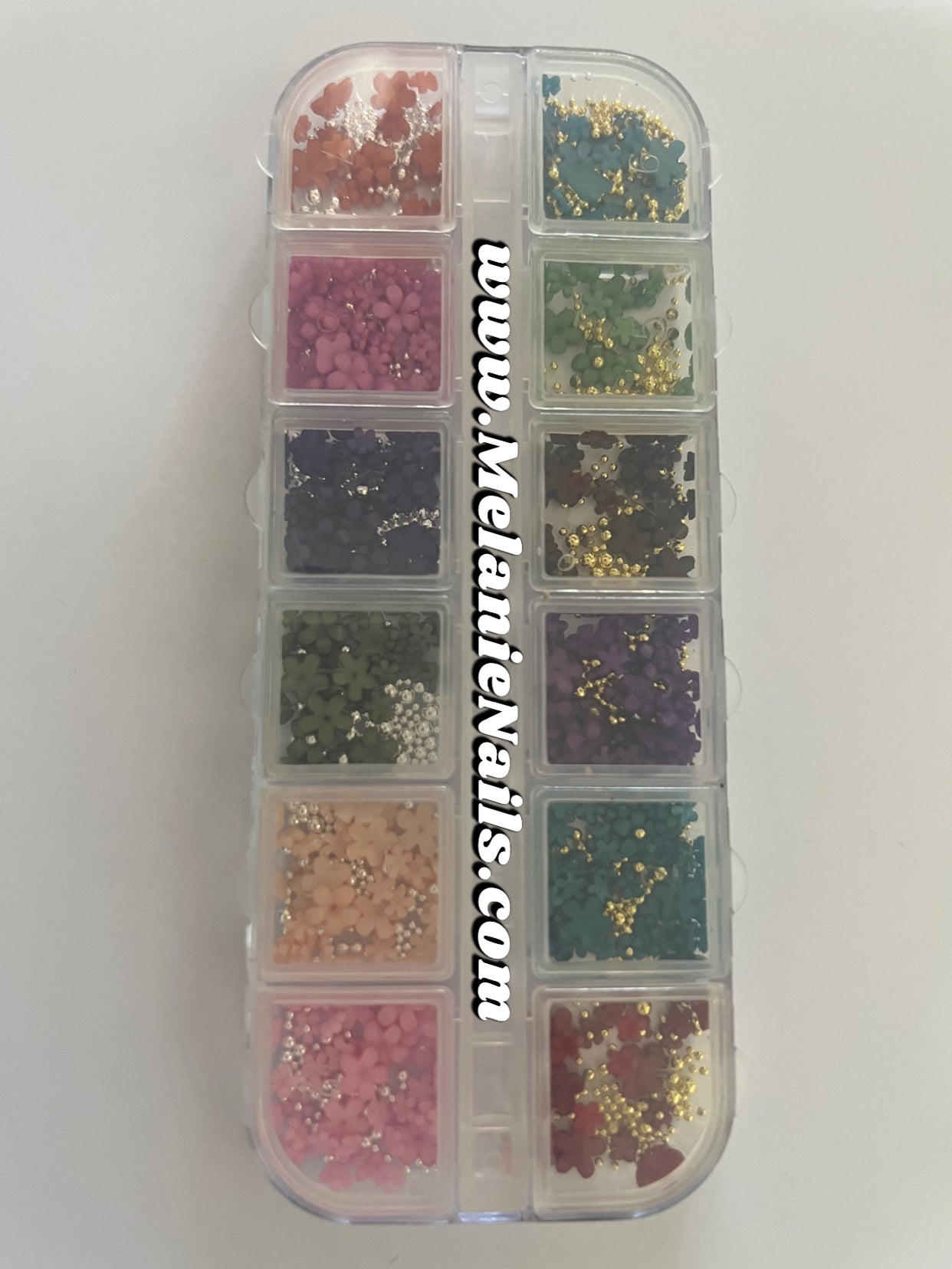 Flower Nail Charm Box