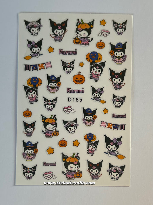 Halloween Kawaii Nail Stickers