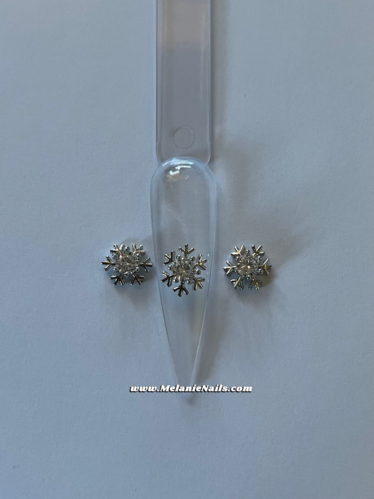 Christmas Snowflake Nail Charms