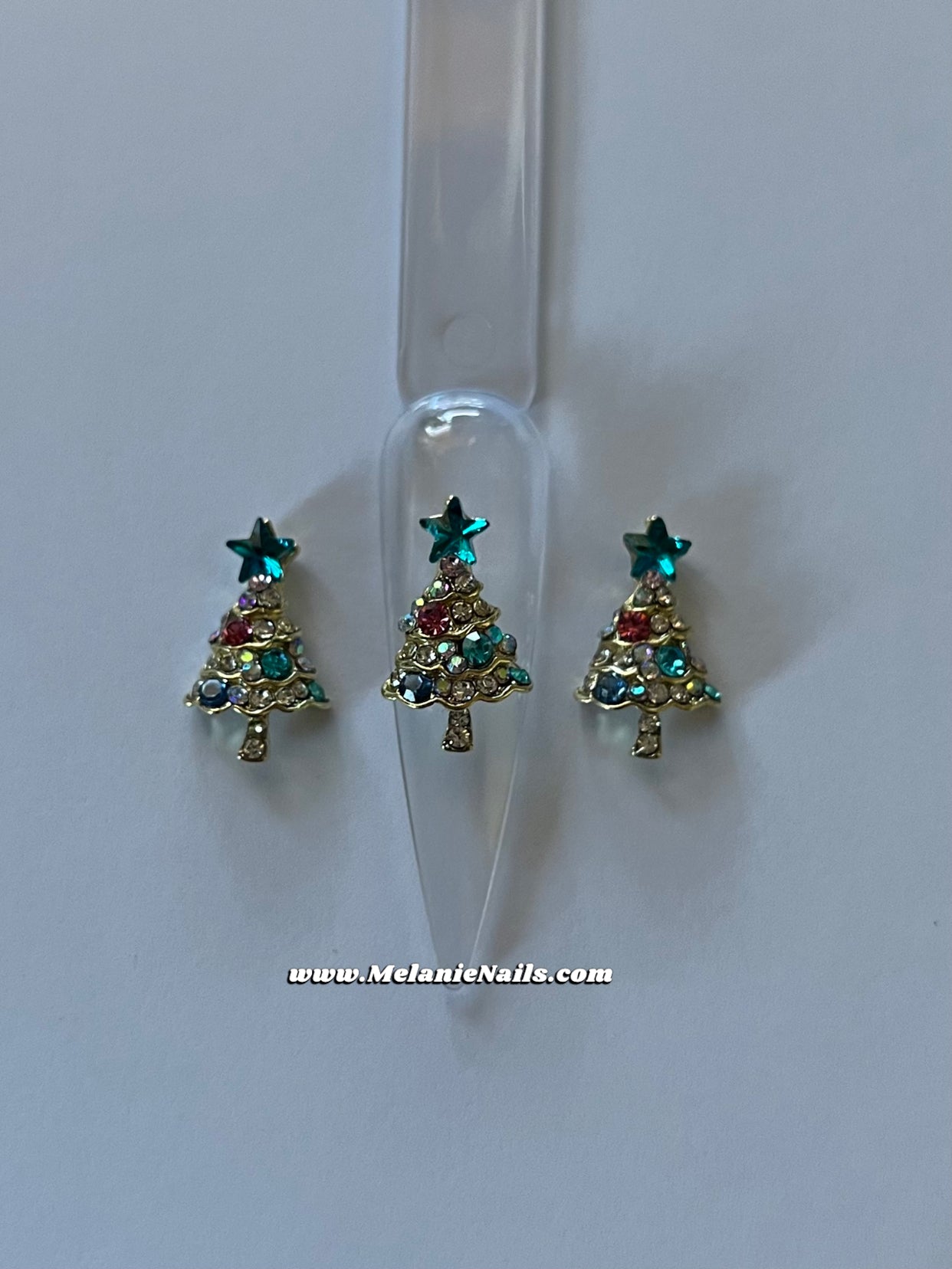 Christmas Tree Nail Charms