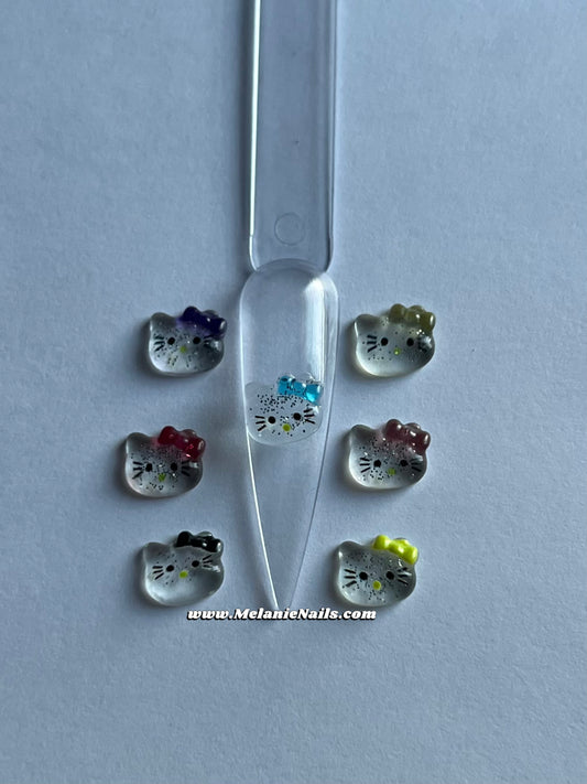 Kitty Nail Charms