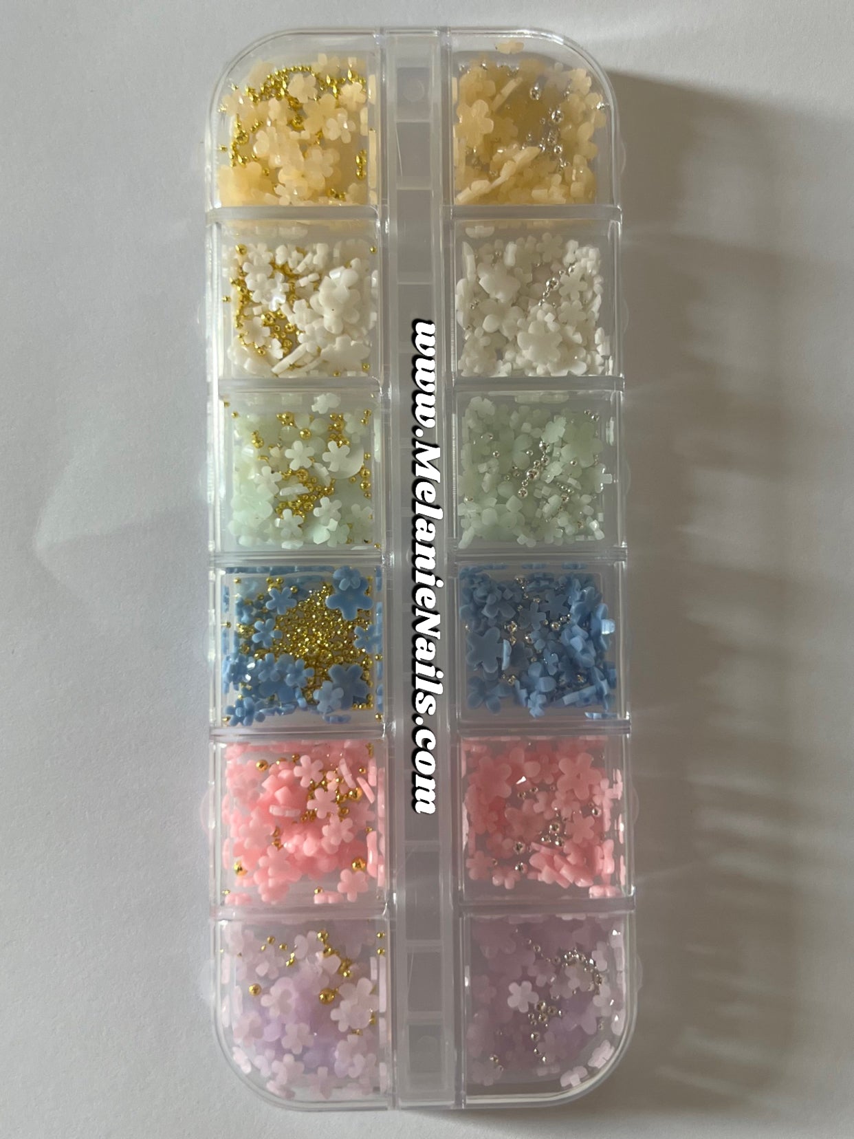 Flower Nail Charm Box