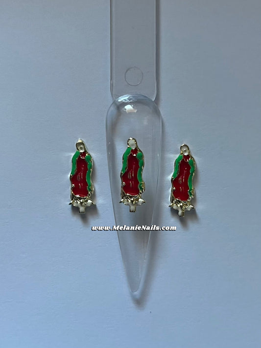 Mini Virgencita Nail Charms