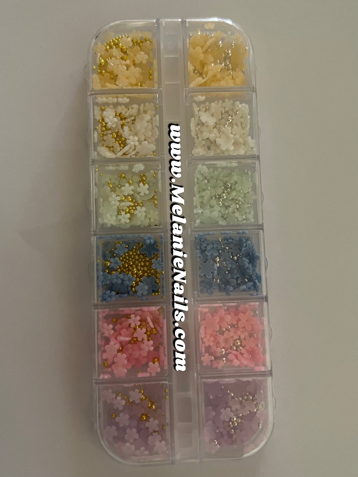 Flower Nail Charm Box