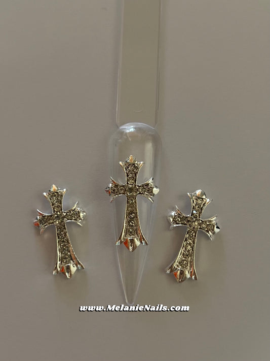 Big Cross Nail Charms