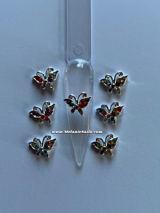 Butterfly Nail Charms