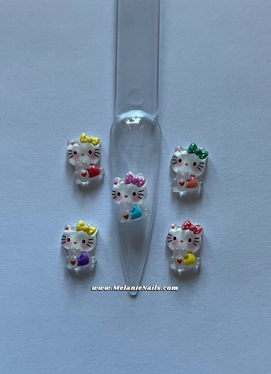 Kitty Nail Charms