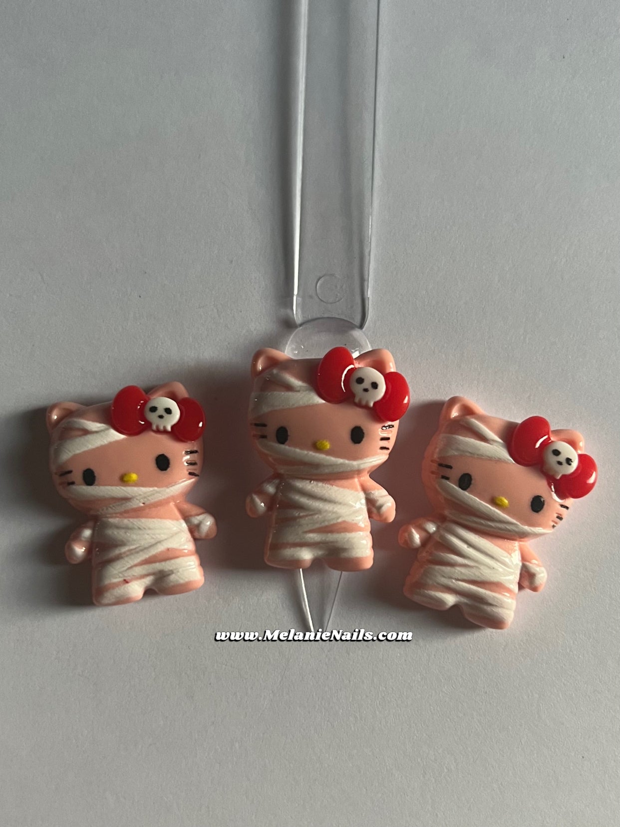 Halloween Kitty Nail Charms