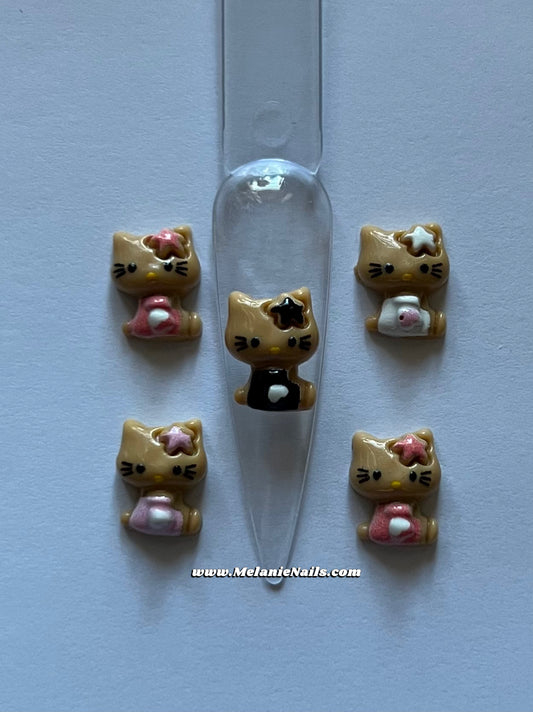 Kitty Nail Charms