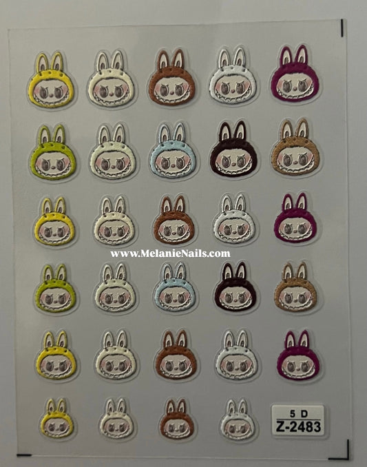 Kawaii Nail Stickers