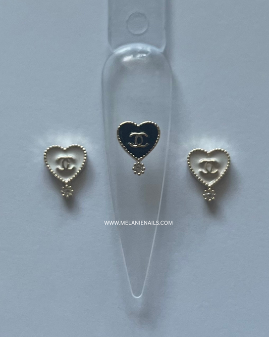 CC Heart Nail Charms