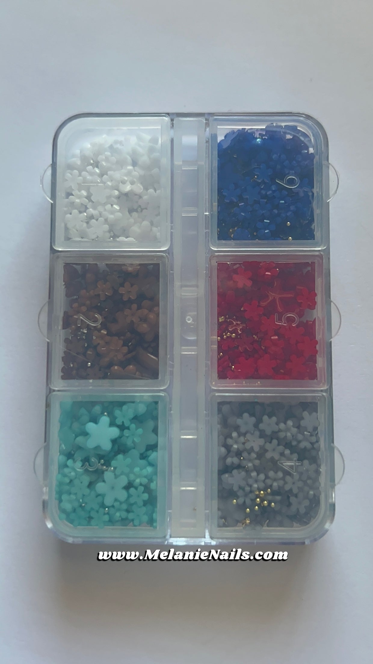 Flower Nail Charm Box