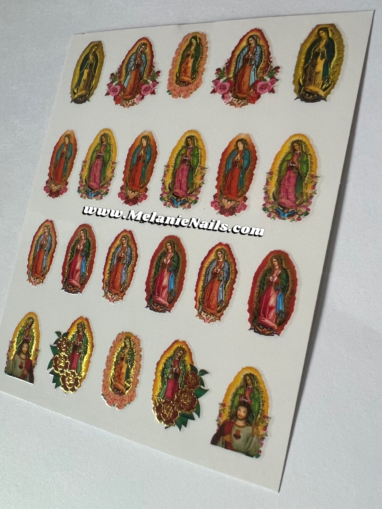 Virgencita Nail Stickers