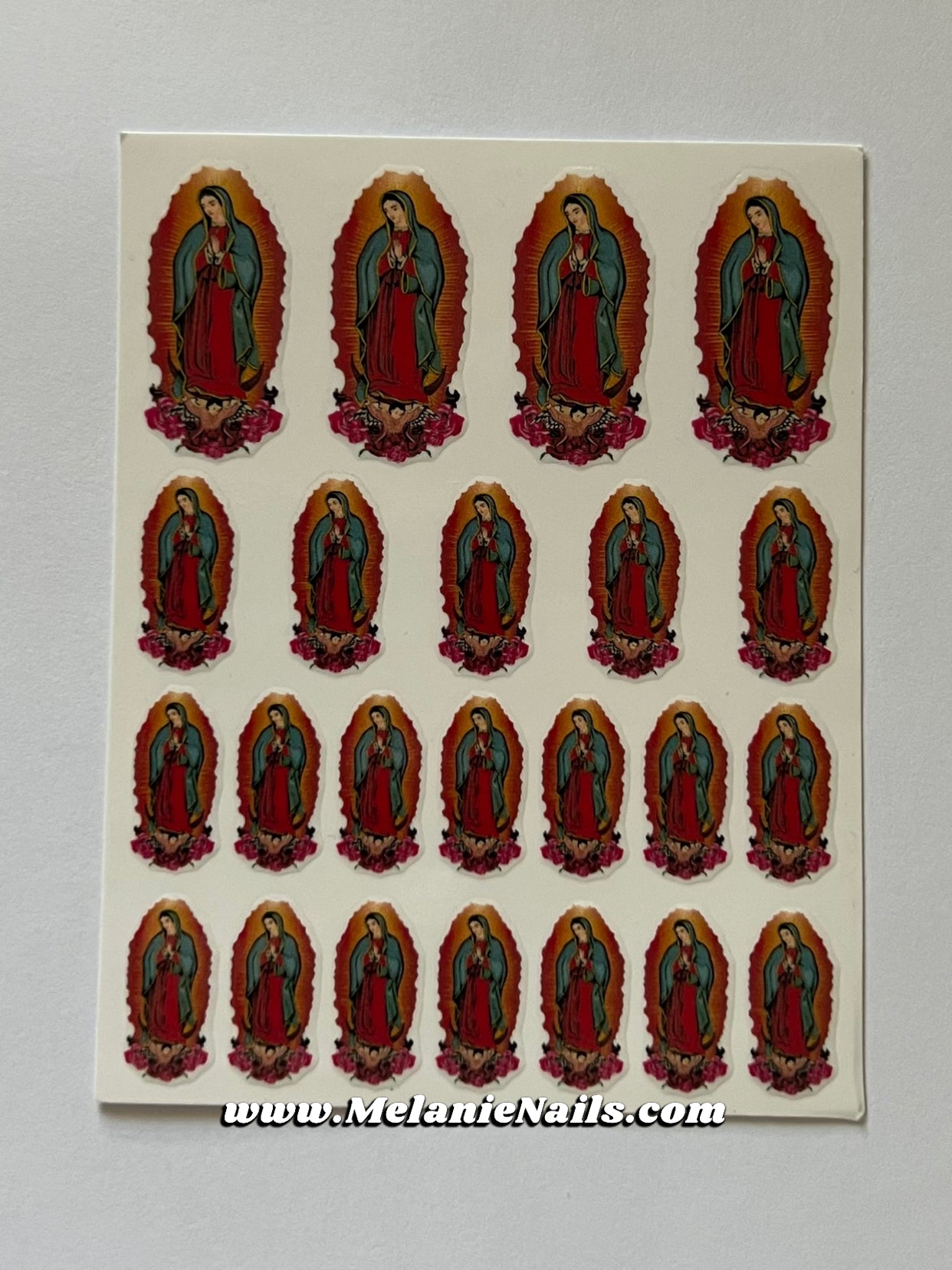 Virgencita Nail Stickers