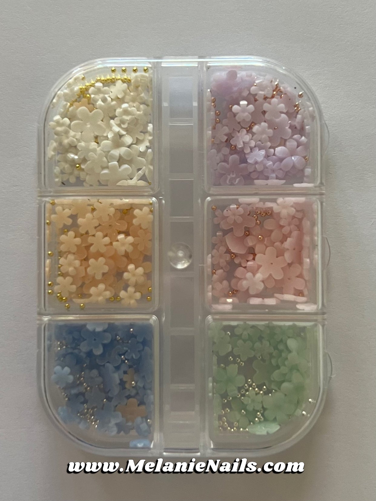 Flower Nail Charm Box