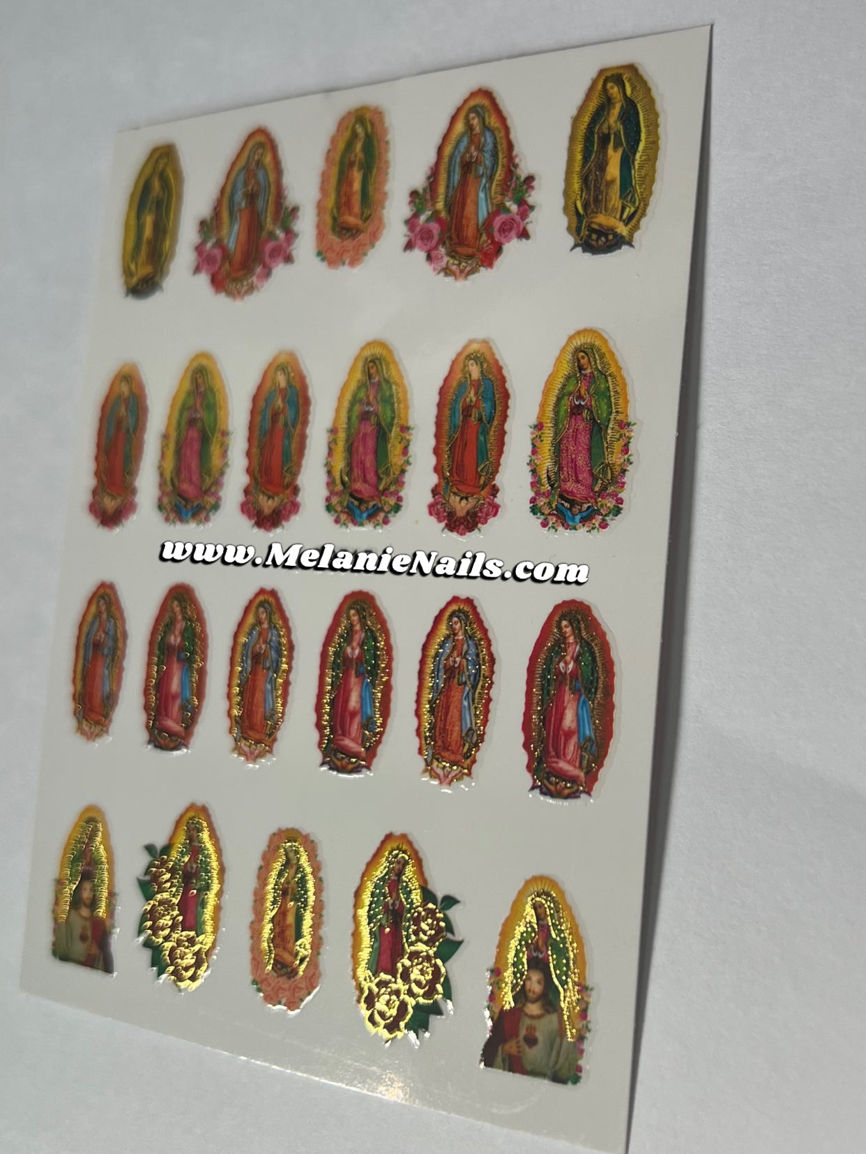 Virgencita Nail Stickers