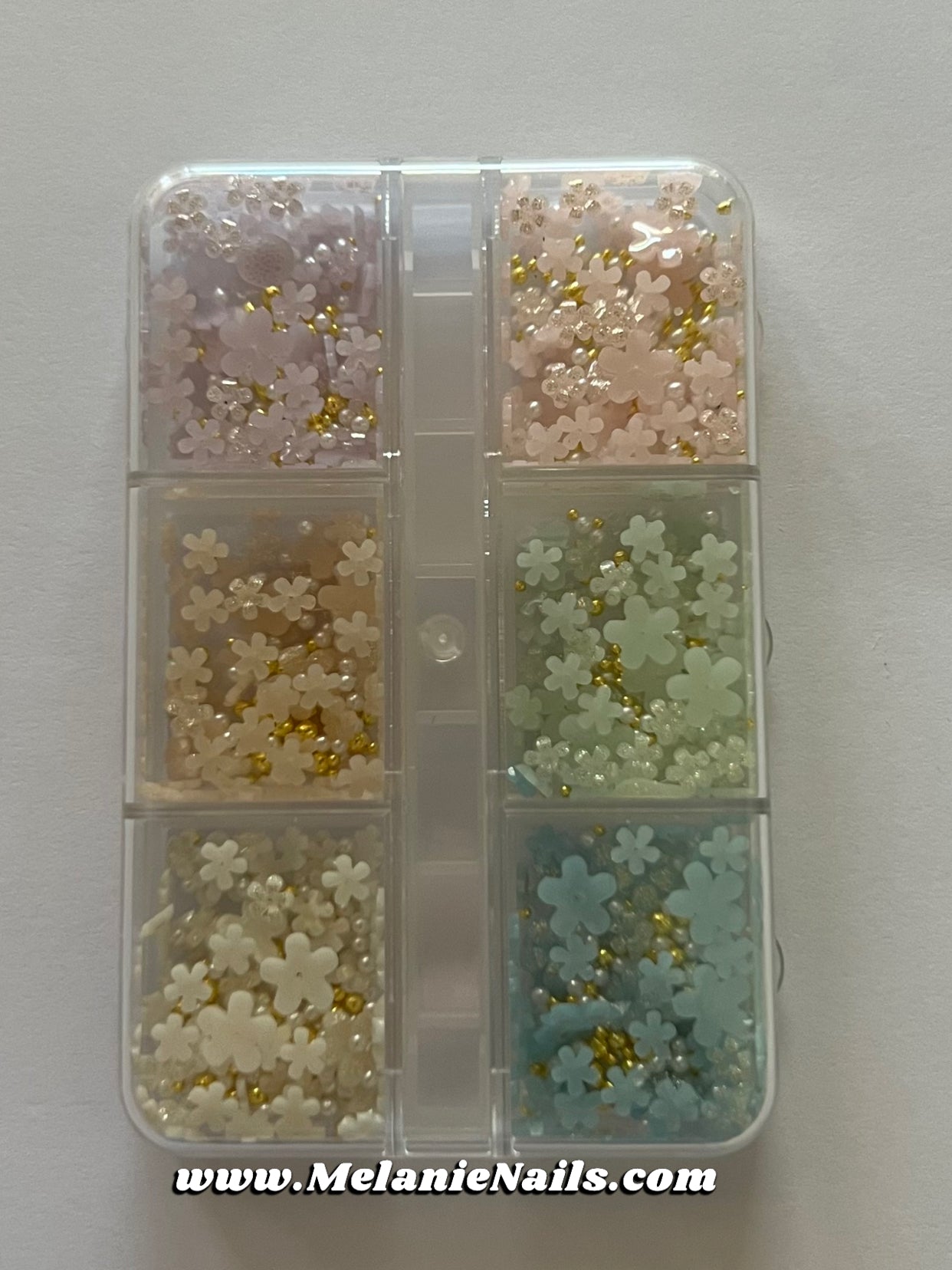 Flower Nail Charm Box