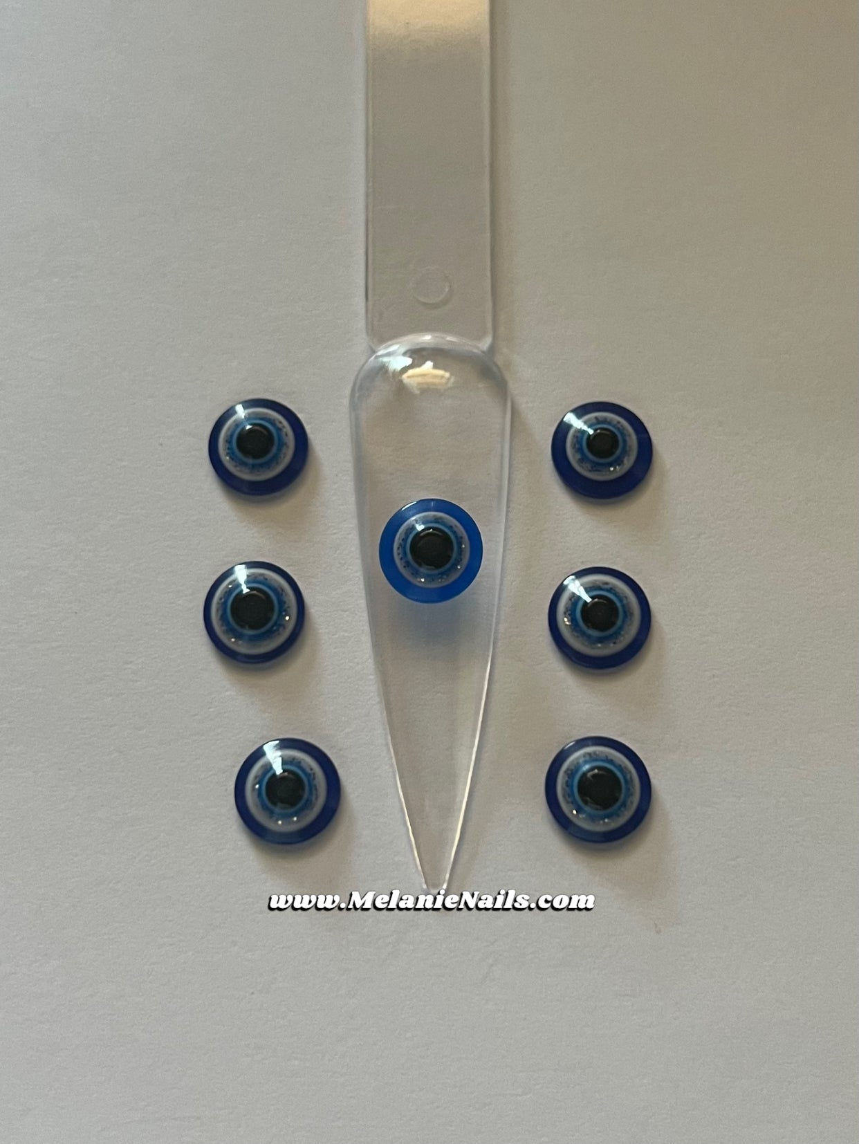 Evil Eye Nail Charms