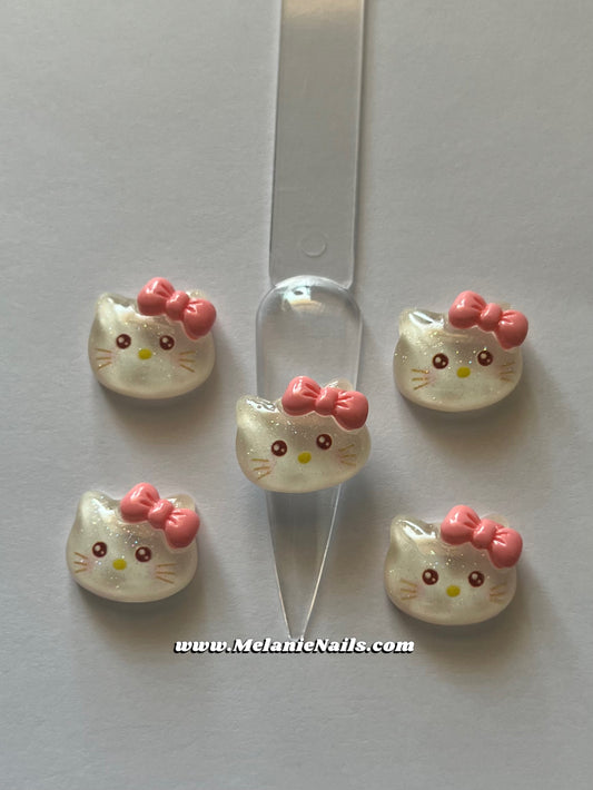 Kitty Nail Charms