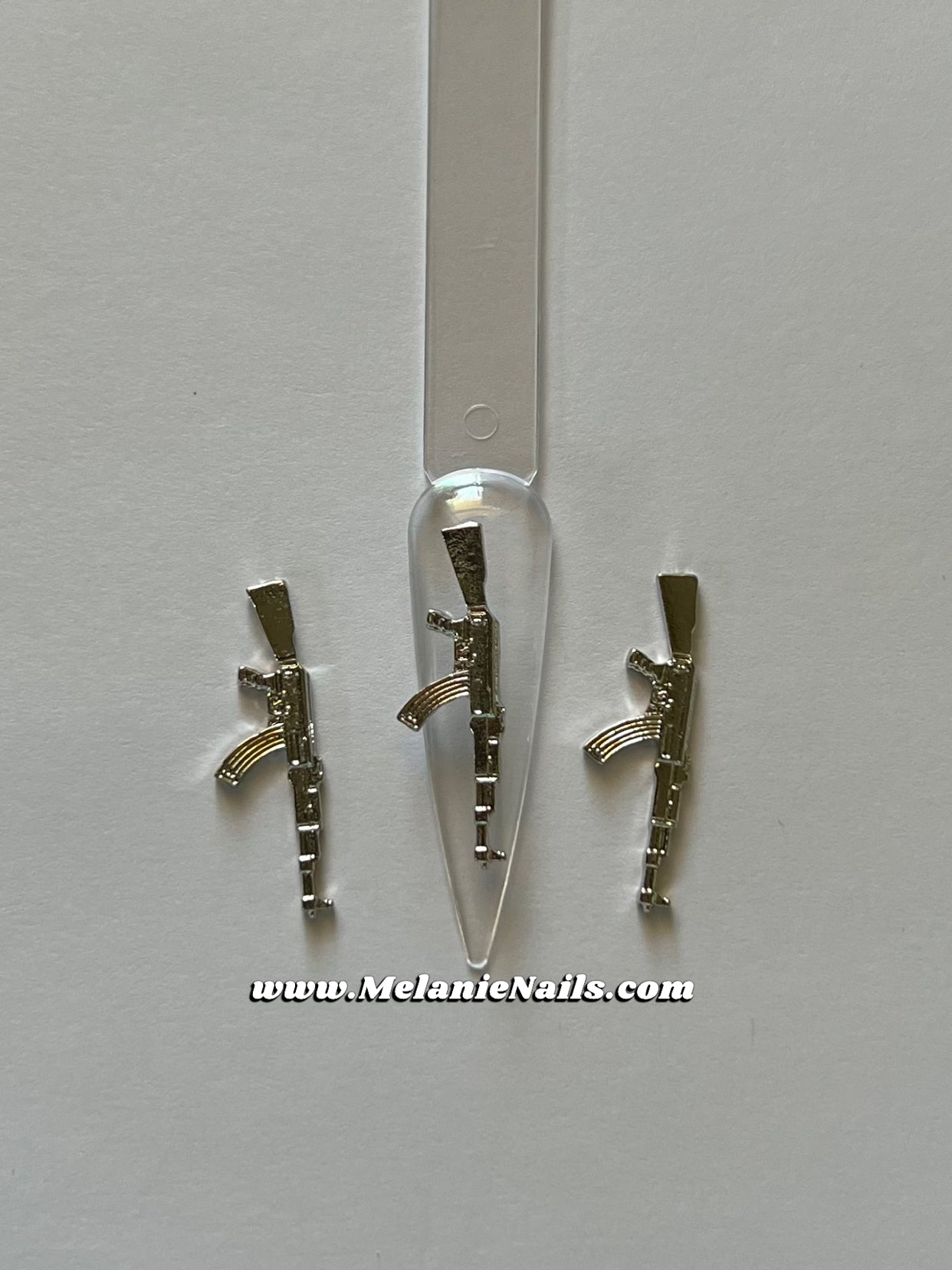 Antique Silver Gun Nail Charms