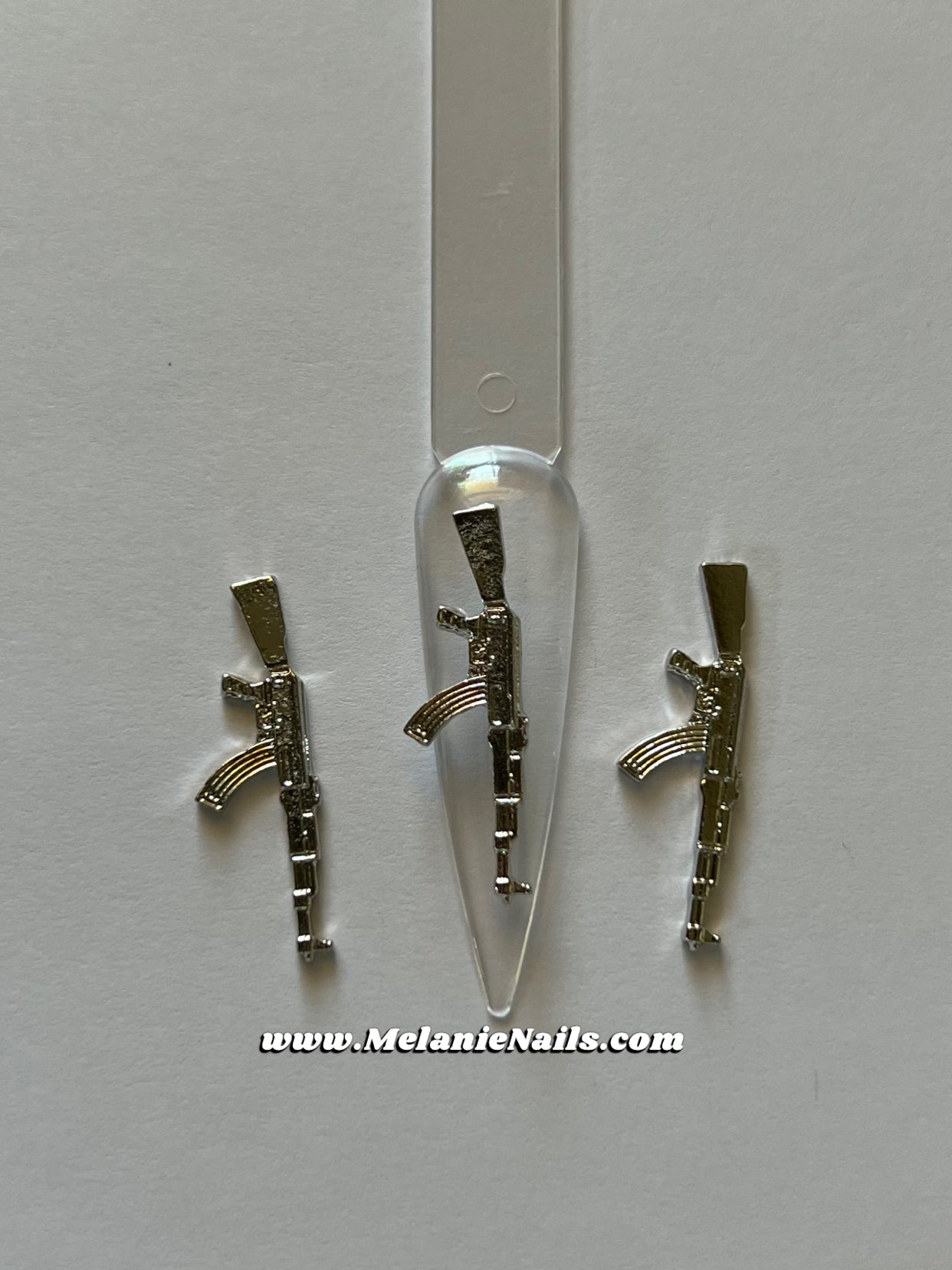 Antique Silver Gun Nail Charms