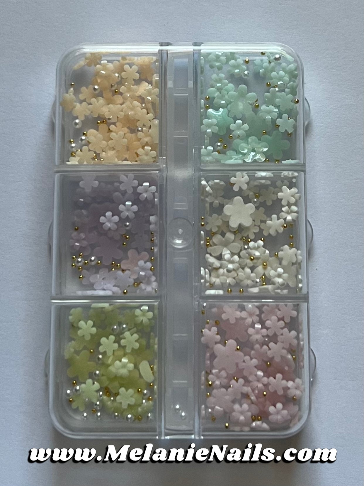 Flower Nail Charm Box