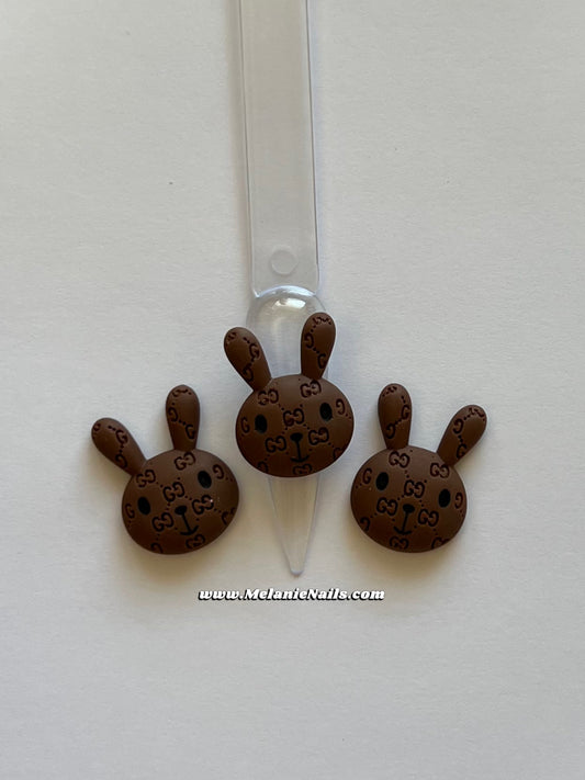 Big Bunny Nail Charms