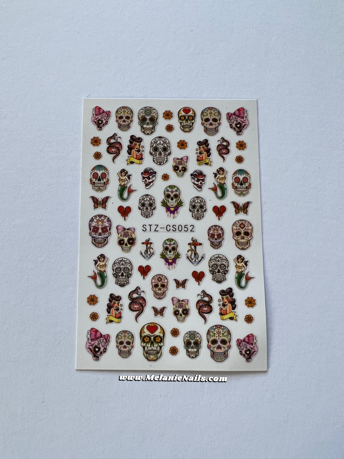 Halloween Skull Stickers