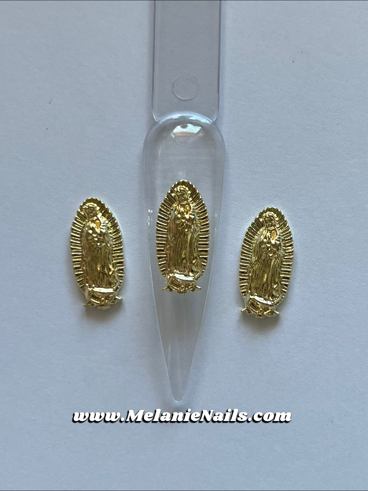 Virgencita Nail Charms