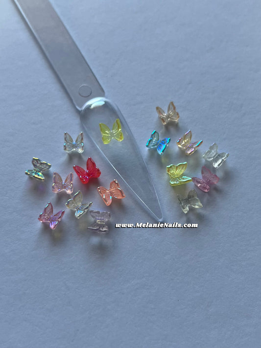 Butterfly Nail Charms