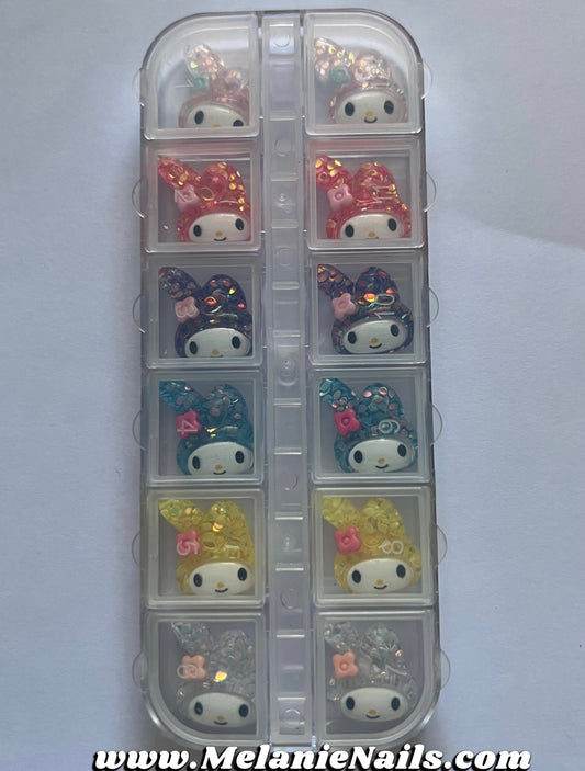 Kawaii Nail Charm Box