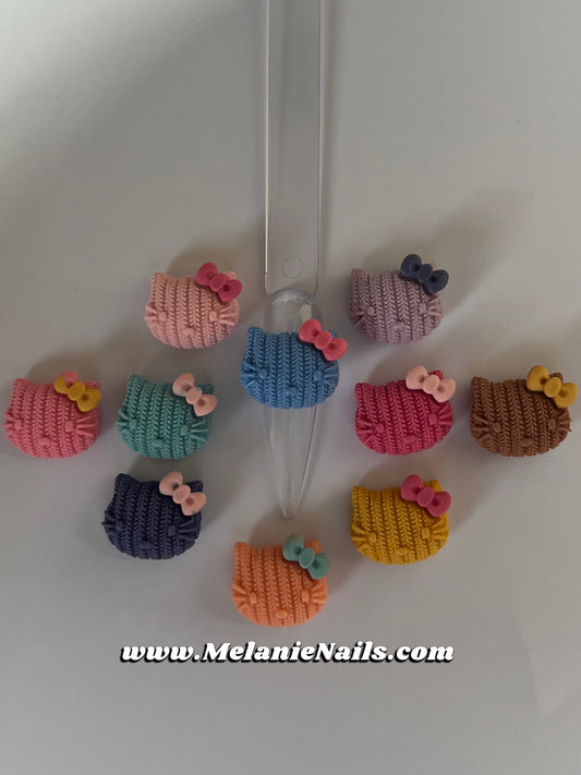 Kitty Nail Charms