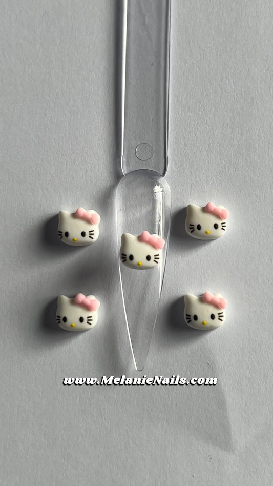 Kitty Nail Charms