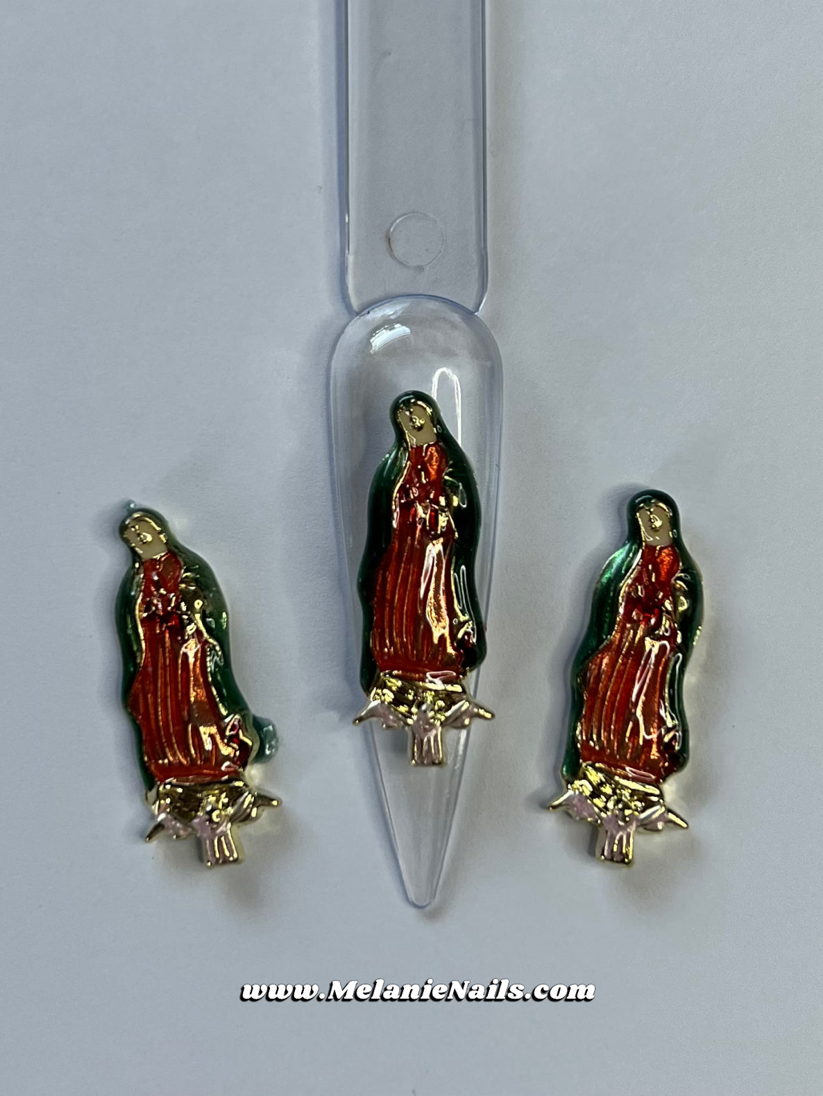 Virgencita Nail Charms