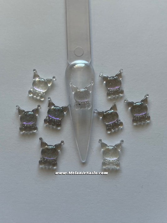 Clear Nail Charms