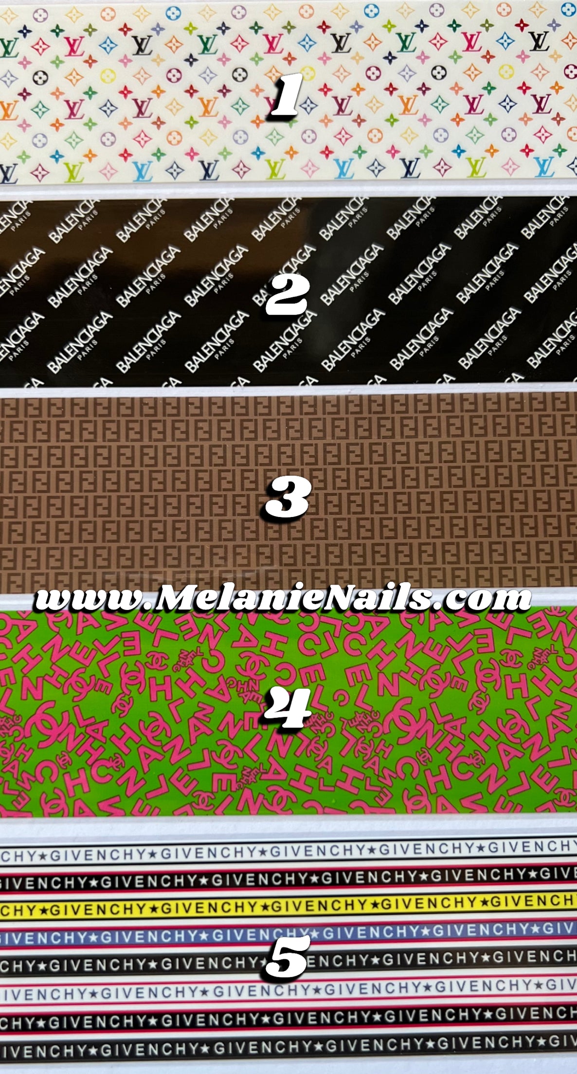 Single Nail Foils