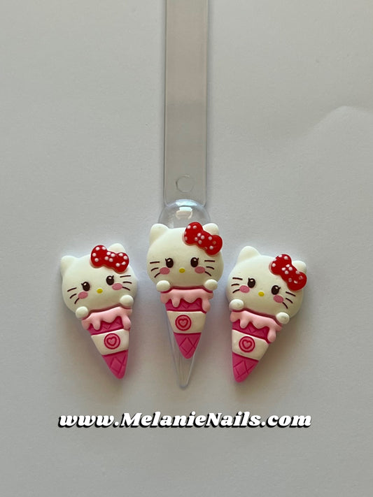 Kitty Nail Charms