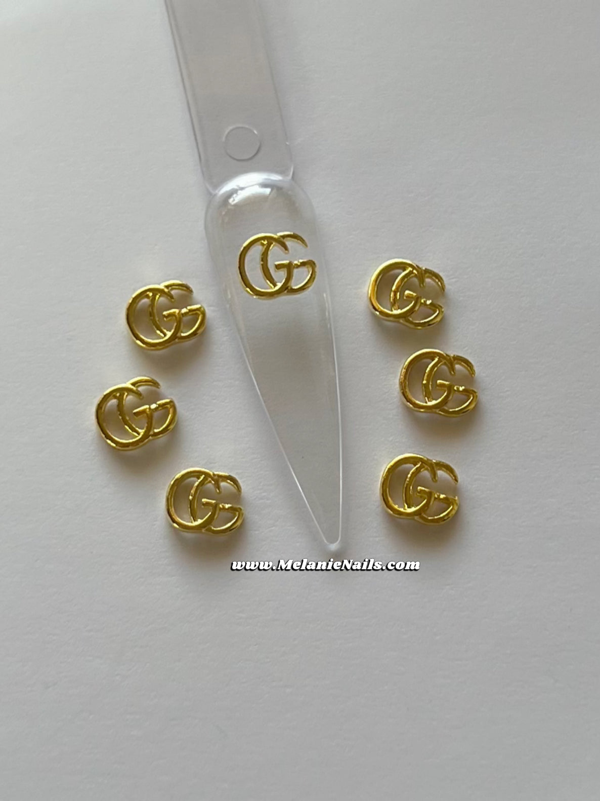 GG Gold Nail Charms