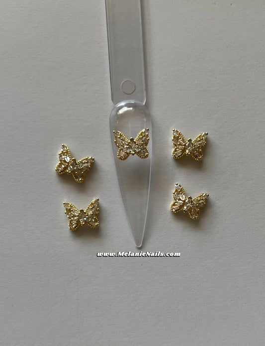 Butterfly Nail Charms