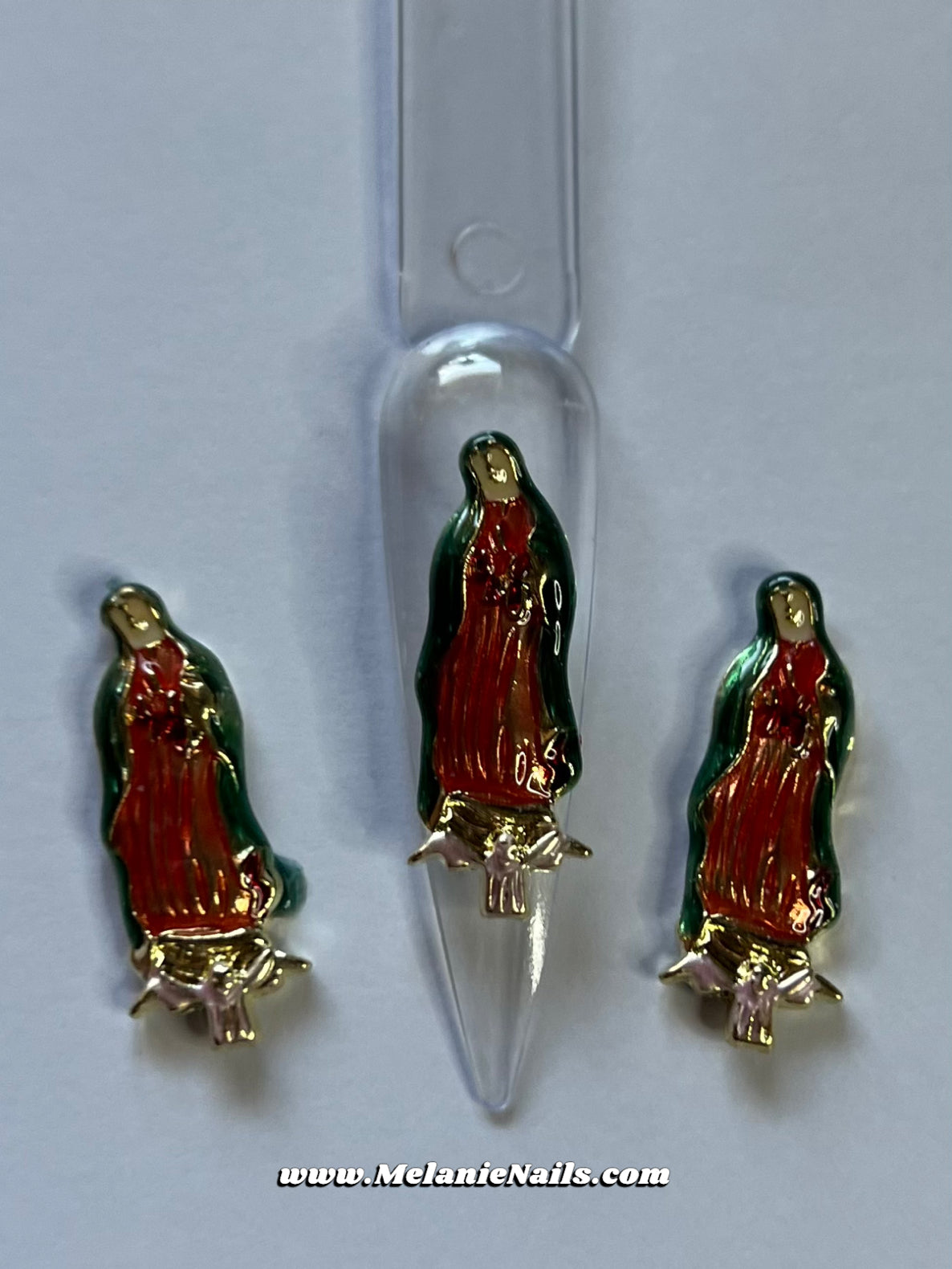 Virgencita Nail Charms