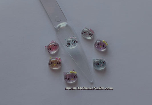 Kitty Nail Charms