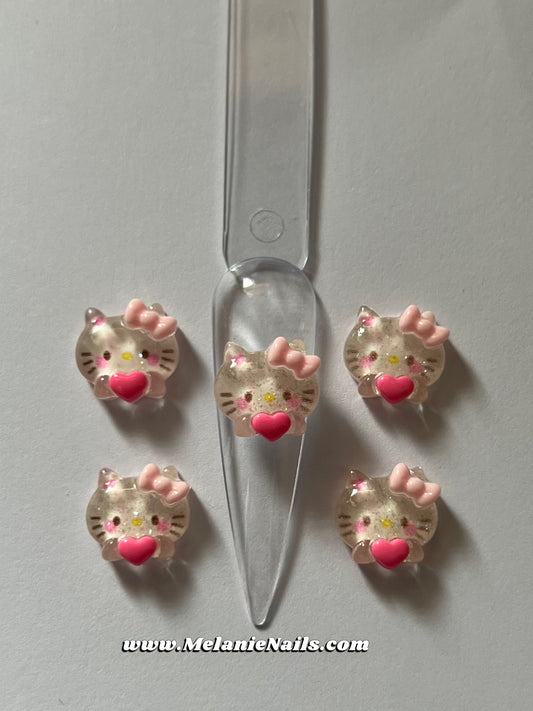 Kitty Nail Charms