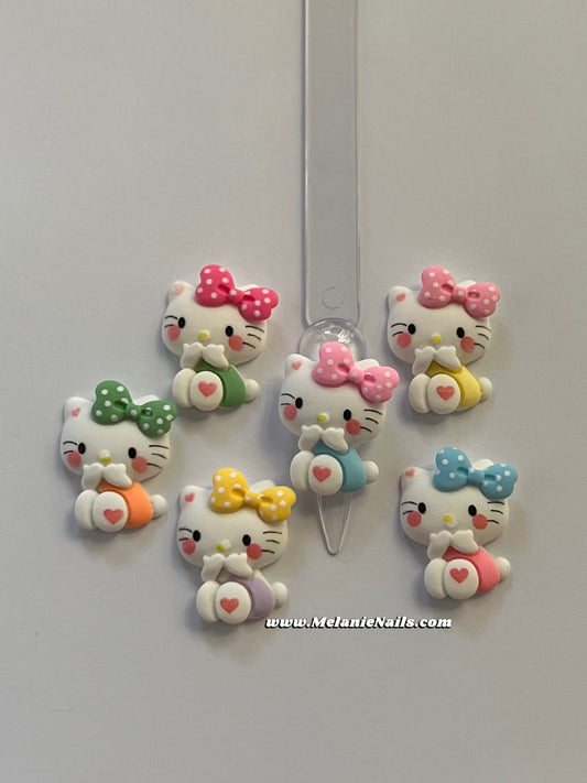 Kitty Nail Charms