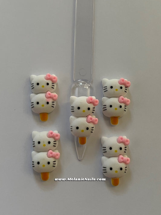 Kitty Nail Charms