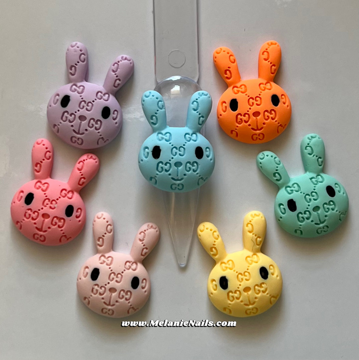 Big Bunny Nail Charms